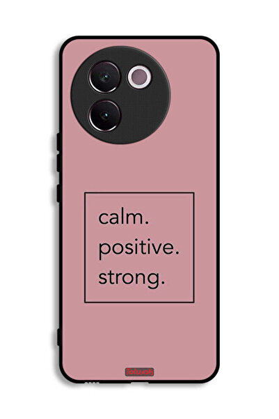 Tolwak غطاء حماية لهاتف Vivo V30e 5G، هادئ وإيجابي وقوي