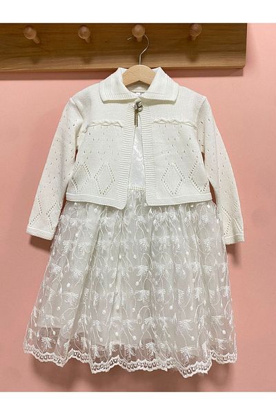 Cherrys Bebek Knitwear Bolero Dress