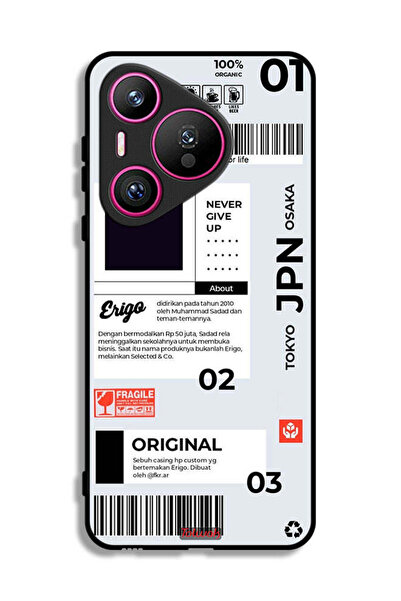 Tolwak غطاء حماية لهاتف هواوي بيورا 70 - ملصق ياباني