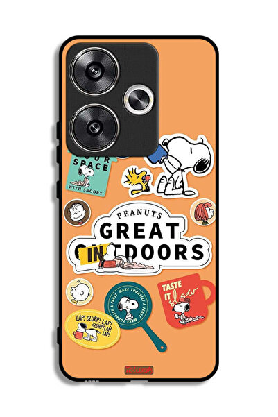 Tolwak غطاء حماية لهاتف شاومي ريدمي توربو 3 5G، ملصقات الفول السوداني