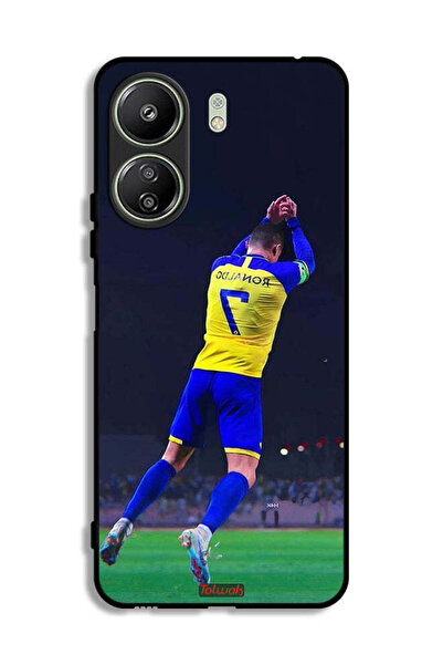 Tolwak غطاء حماية لهاتف شاومي ريدمي 13 سي كريستيانو رونالدو