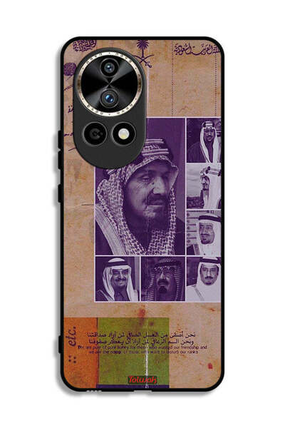 Tolwak غطاء حماية لهاتف هواوي نوفا 12 برو 5G - صور قديمة لملوك السعودية