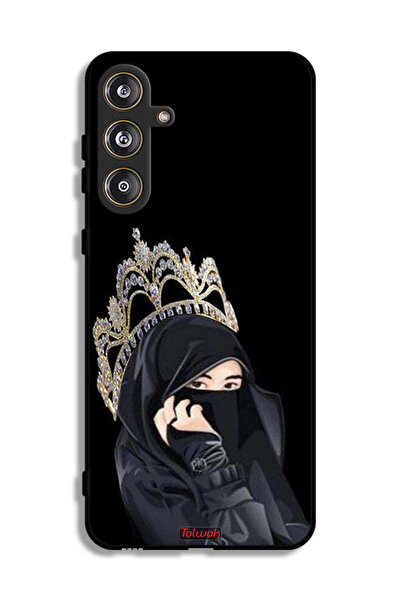 Tolwak غطاء حماية لهاتف سامسونج جالاكسي F55 5G بطبعة ملكة فتاة