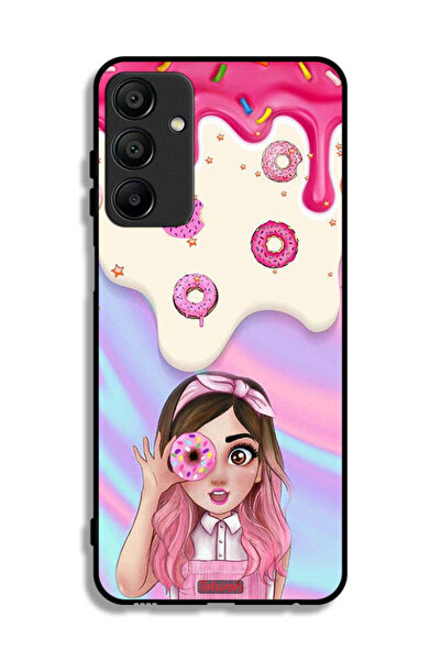 Tolwak Samsung Galaxy A15 Protective Case Cover Holding Donut