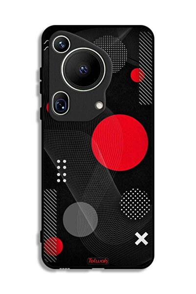 Tolwak غطاء حماية لهاتف هواوي بيورا 70 ألترا بتصميم دائري ومتقاطع