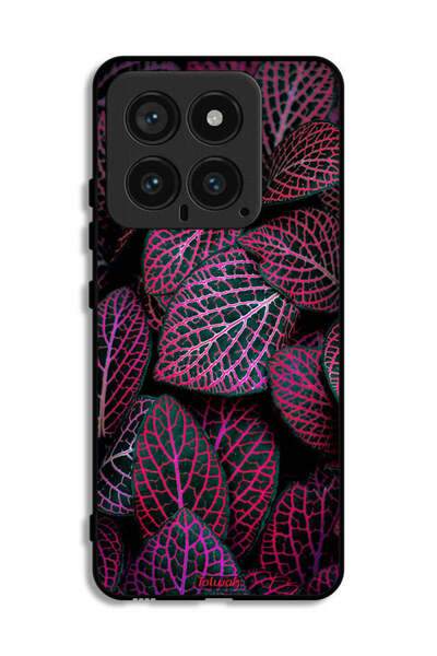 Tolwak غطاء حماية لهاتف شاومي 14 بطبعة أوراق سالجا