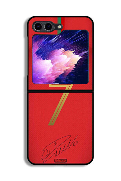 Tolwak غطاء حماية لهاتف سامسونج جالاكسي زد فليب 6 رونالدو 7