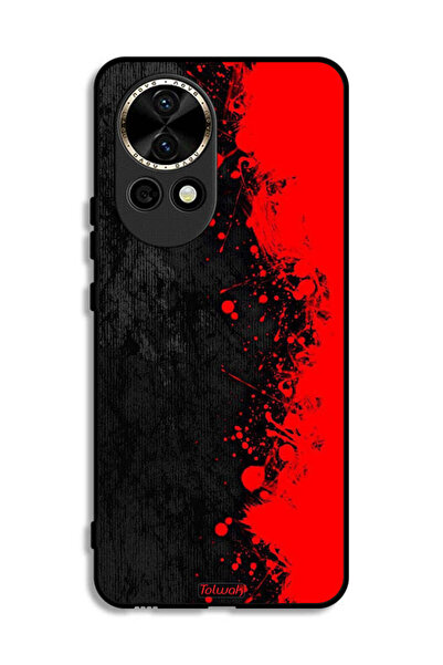 Tolwak Huawei nova 12 5G Protective Case Cover Paint Abstract Pattern