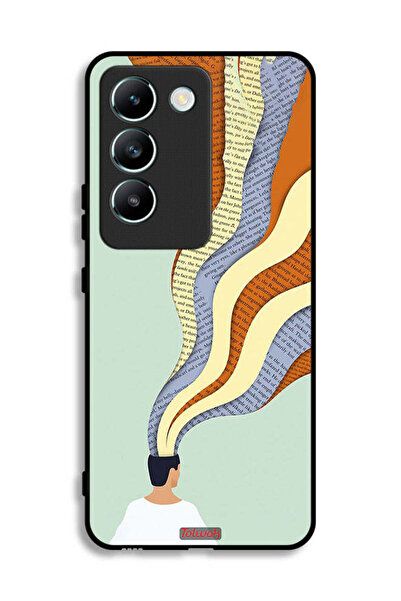 Tolwak Vivo V30 Lite 4G Protective Case Cover Data In Mind Art