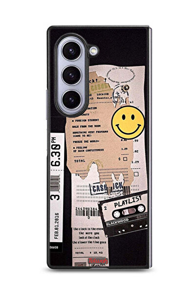 Tolwak غطاء حماية لجهاز Samsung Galaxy Z Fold6 مع ملصق قائمة تشغيل