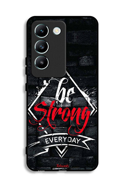 Tolwak Vivo V30 Lite 4G Protective Case Cover Be Strong Every Day