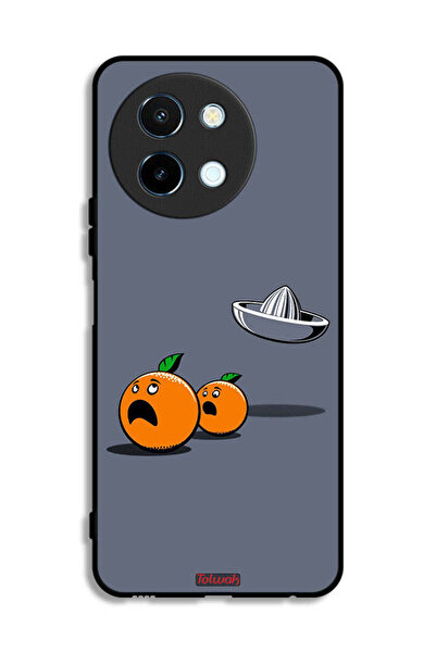 Tolwak غطاء حماية لهاتف Vivo Y38 5G بتصميم فني رقمي بسيط وفكاهي