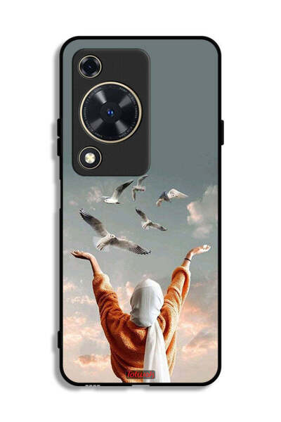 Tolwak غطاء حماية لهاتف هواوي إنجوي 70 - طيور تحلق