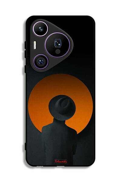 Tolwak غطاء حماية لهاتف هواوي بيورا 70 برو بتصميم قبعة بوي آرت