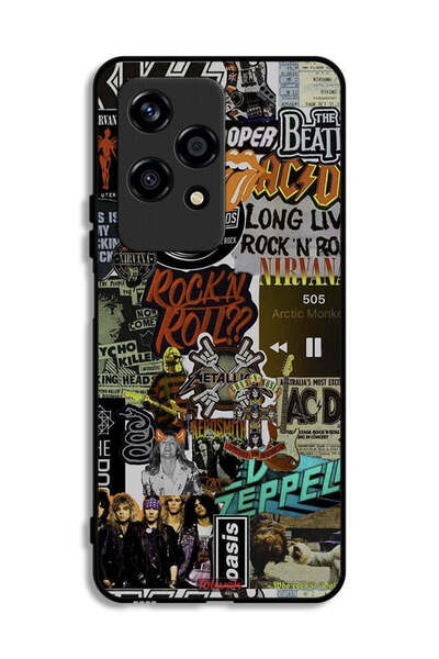 Tolwak غطاء حماية لهاتف Honor 200 Lite 5G، تحيا موسيقى الروك أند رول