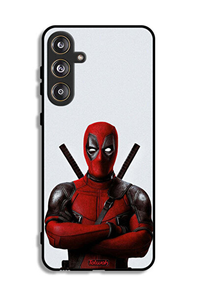 Tolwak غطاء حماية لهاتف سامسونج جالاكسي F55 5G بتصميم Deadpool