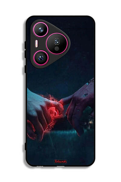 Tolwak غطاء حماية لهاتف هواوي بيورا 70 - يدين محترقتين