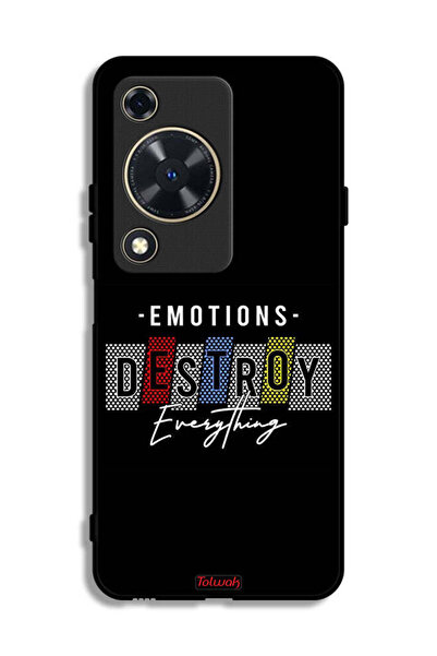 Tolwak غطاء حماية لهاتف هواوي إنجوي 70 - عواطف تدمر كل شيء