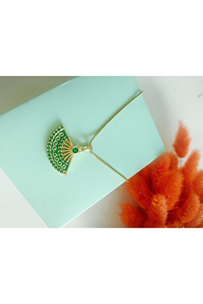 Kudi Fan-Shaped Necklace with Pearl Bracelet Gift