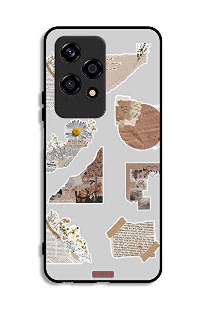 Tolwak غطاء حماية لهاتف Honor 200 Lite 5G بقطع من الملصقات الورقية