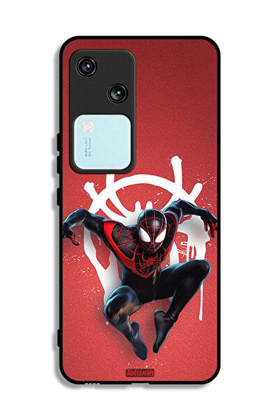 Tolwak غطاء حماية لجهاز Vivo S18 5G بتصميم سبايدرمان