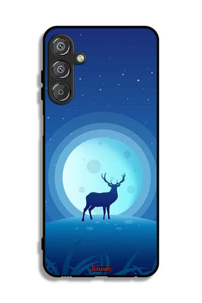 Tolwak غطاء حماية لهاتف سامسونج جالاكسي M15 5G بتصميم غزال