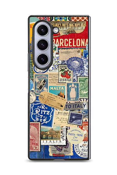 Tolwak ملصقات غطاء حماية لهاتف Samsung Galaxy Z Fold6 لمدن مختلفة