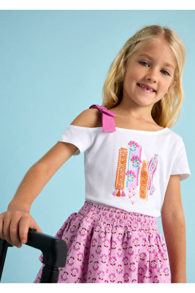 MAYORAL Kız Çocuk Asimetrik T-Shirt
