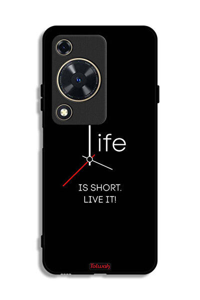 Tolwak غطاء حماية لهاتف هواوي إنجوي 70 - الحياة قصيرة