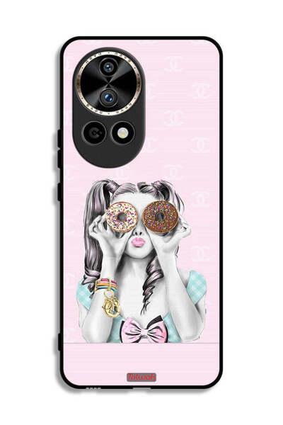 Tolwak غطاء حماية لهاتف هواوي نوفا 12 برو 5G يحمل قطعتين من الدونات