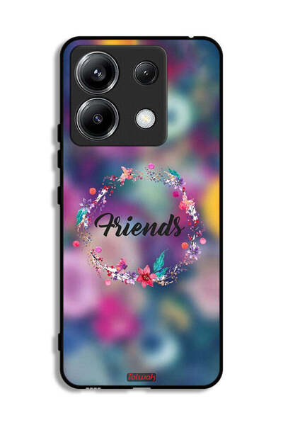 Tolwak غطاء حماية شاومي بوكو X6 5G، رسمة خاتم أصدقاء الزهور