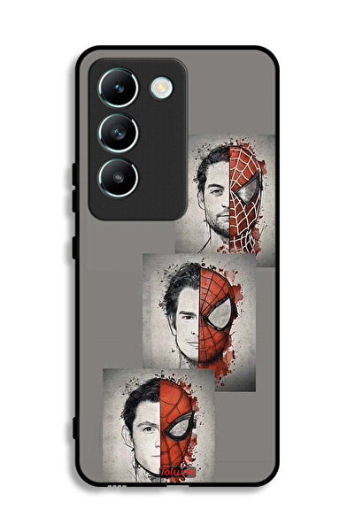 Tolwak غطاء حماية لهاتف Vivo V30 Lite 4G برسومات سبايدر مان