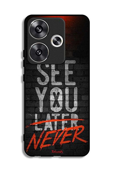 Tolwak Xiaomi Poco F6 5G Protective Case Cover See You Never