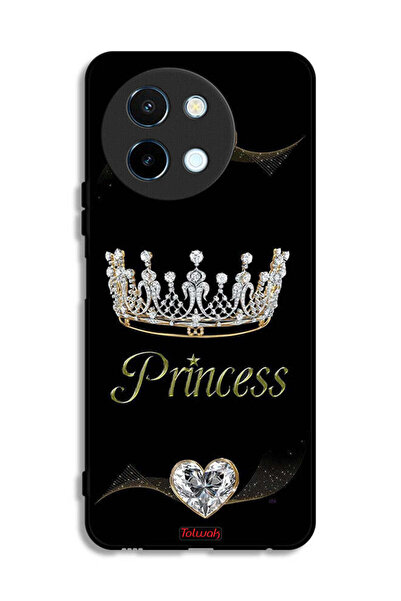 Tolwak غطاء حماية لهاتف Vivo Y38 5G بتصميم الأميرة