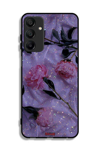 Tolwak غطاء حماية لهاتف سامسونج جالكسي A15 بنقشة ورود لامعة