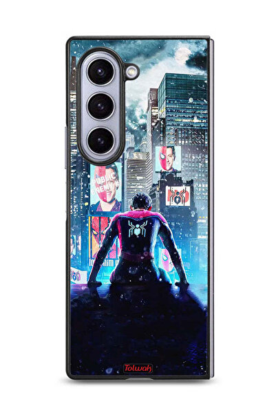 Tolwak غطاء حماية لهاتف سامسونج جالاكسي زد فولد 6 - سبايدر مان