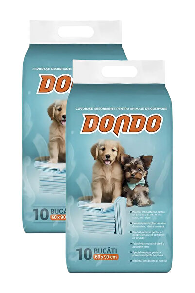 Dondo Huse absorbante pentru câini, 60x90 cm, 10 buc x 2 buc