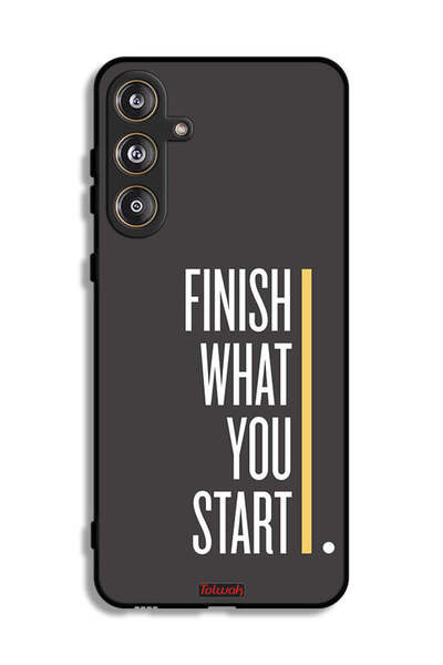 Tolwak Samsung Galaxy M55 5G Protective Case Cover Finish What You Start