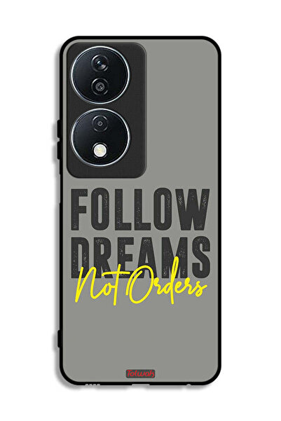 Tolwak غطاء حماية لهاتف Honor X7b 5G - اتبع الأحلام وليس الأوامر