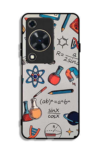 Tolwak Huawei Enjoy 70 Protective Case Cover Science Tags