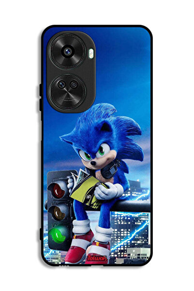 Tolwak غطاء حماية لهاتف هواوي نوفا 11 SE بطبعة سونيك ريدينج