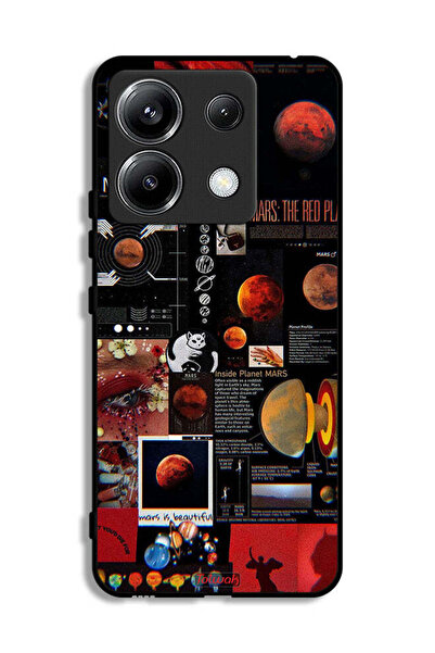 Tolwak غطاء حماية شاومي بوكو X6 5G بتصميم مارس آرت