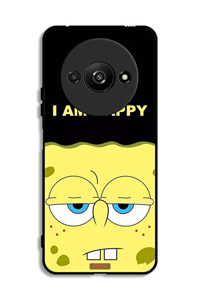 Tolwak غطاء حماية لهاتف Xiaomi Redmi A3 4G - أنا سعيد