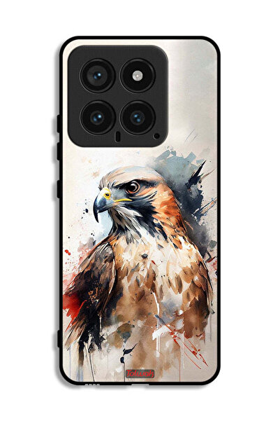Tolwak غطاء حماية لهاتف Xiaomi 14 بتصميم نسر تجريدي