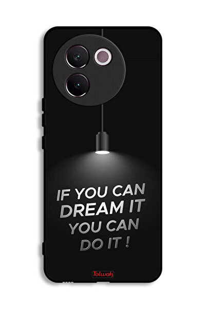 Tolwak غطاء حماية لهاتف Vivo V30e 5G إذا كنت تستطيع أن تحلم به، يمكنك تحقيقه