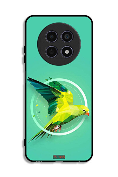 Tolwak غطاء حماية لهاتف Realme 12x 5G بطبعة فن تجريدي ببغاء