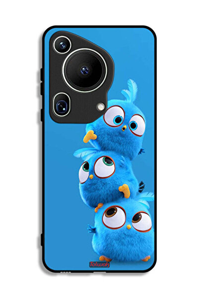 Tolwak غطاء حماية لهاتف هواوي بيورا 70 ألترا بنقشة طيور لطيفة