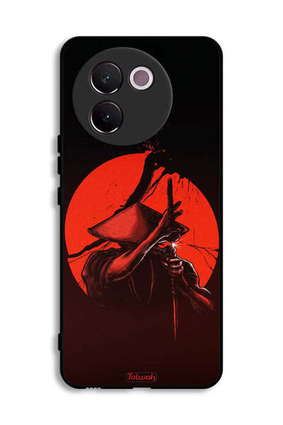 Tolwak غطاء حماية لهاتف Vivo V30e 5G بتصميم محارب السيف