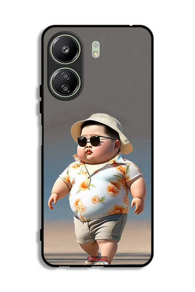 Tolwak غطاء حماية لهاتف Xiaomi Redmi 13C بتصميم أنيق وجذاب لطفل صغير