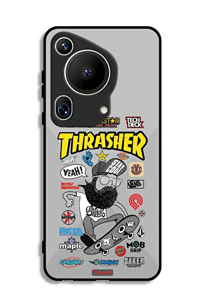 Tolwak غطاء حماية لهاتف هواوي بيورا 70 ألترا بتصميم ملصق ثراشر